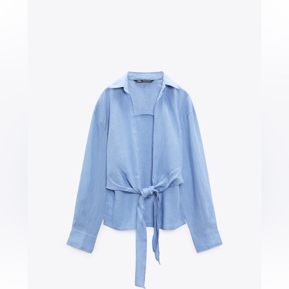 Zara New Linen shirt - Picture 1 of 1